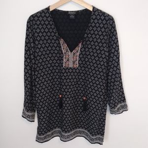 Lucky Brand Boho Tunic Top